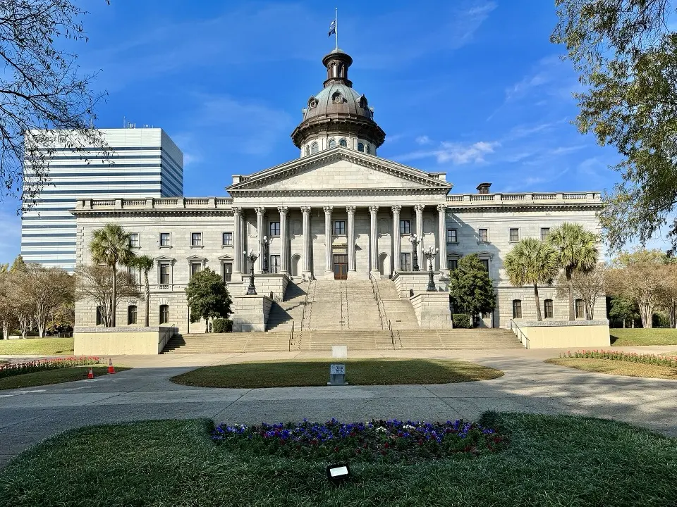 The South Carolina State House in Columbia